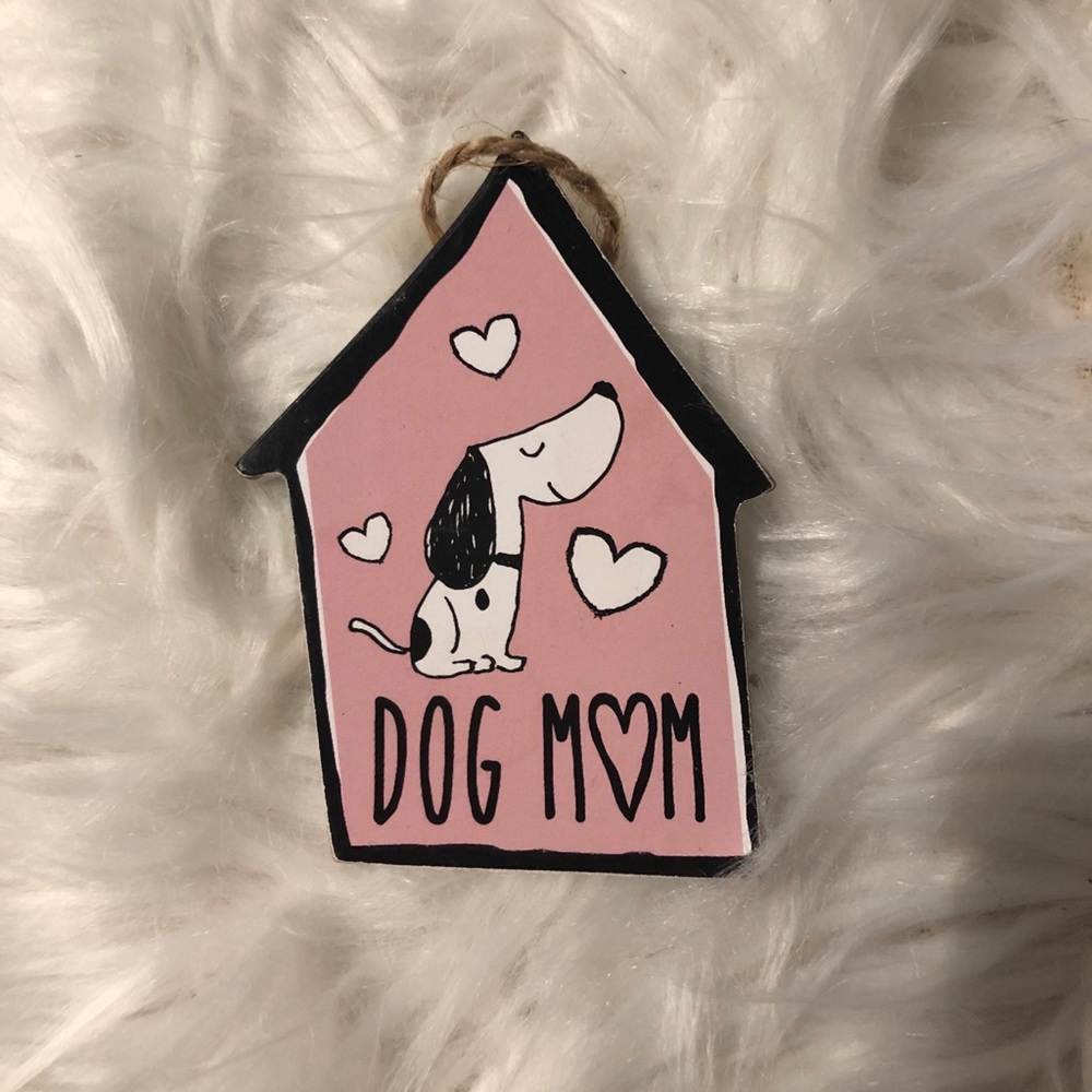 Mini Dog Mom Magnet Sign